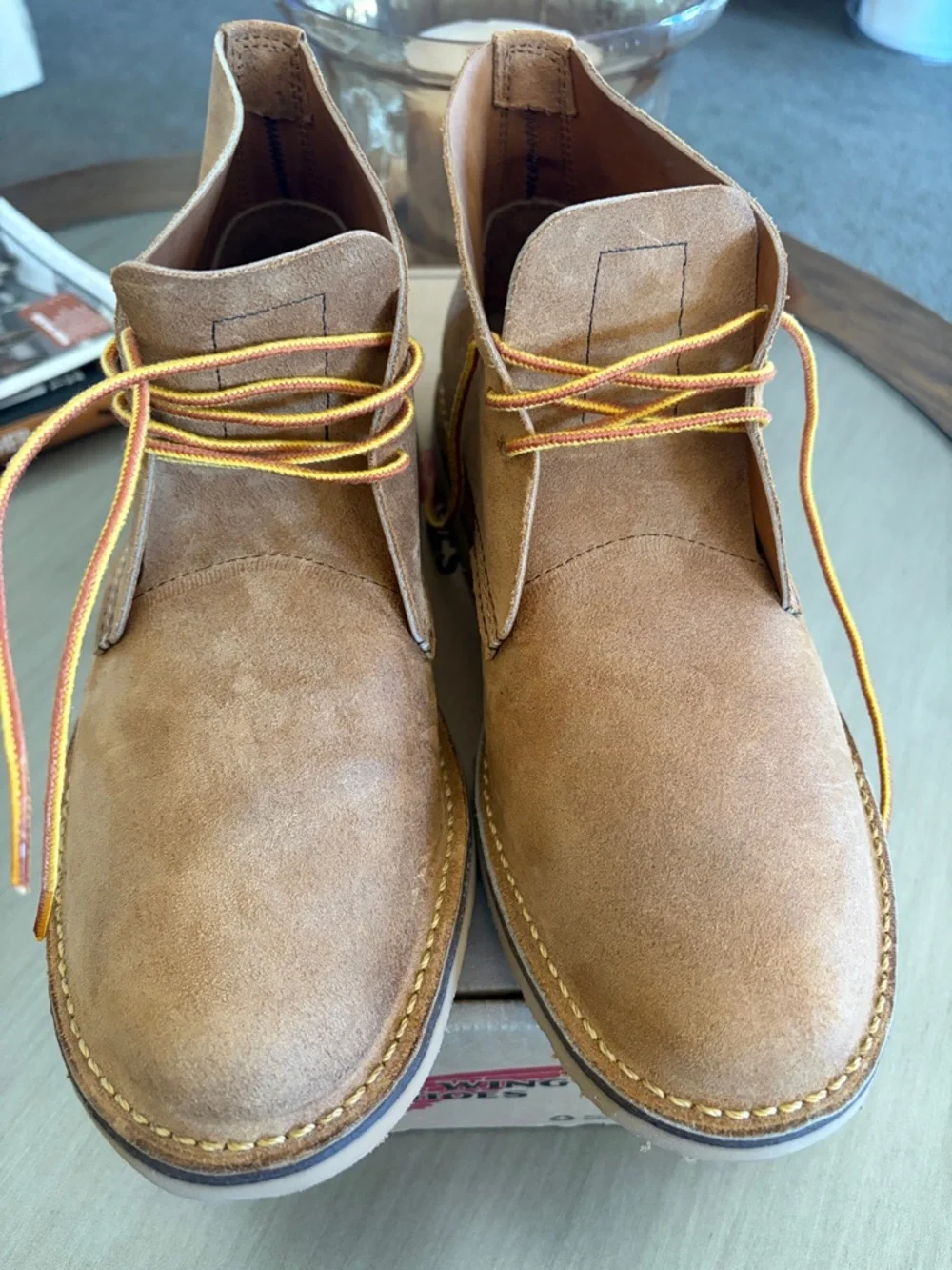 Red Wing 3321 Weekender Chukka Hawthorne Muleskinner 10D new in box - Picture 4 of 11